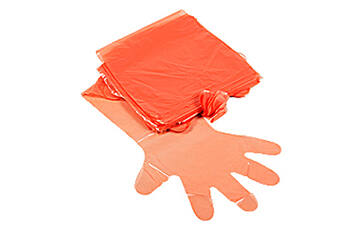 Handschoen wegwerp L 95 cm 100