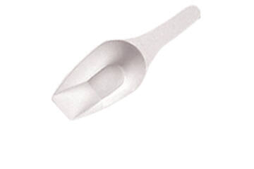 Schep wit kst 25 gr 13,5 cm