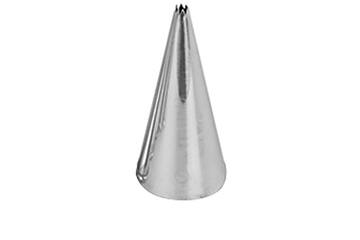 Spuitje rvs 6-tands Ø 2 mm