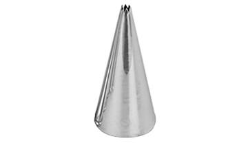 Spuitje rvs 6-tands Ø 3 mm