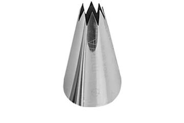 Spuitje rvs 6-tands Ø 10 mm