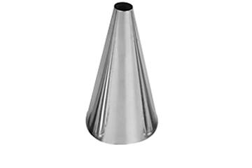 Spuitje rvs glad Ø 6 mm