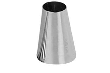 Spuitje rvs glad Ø 24 mm