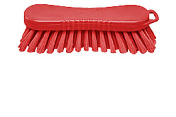 Werkborstel rood 22 cm