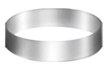 Bavaroisring rvs Ø 110 x 35 mm